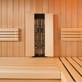 Het infrarood rugelement voor de Sauna Baleo met SensoCare-Technologie