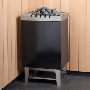 Saunaoven, staande oven Scalio van Röger met sauna- en tepidariumfunctie